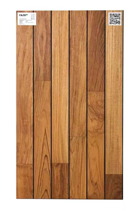 Ekzo Floor Тик с герметиком Sika (селект, 15 мм)