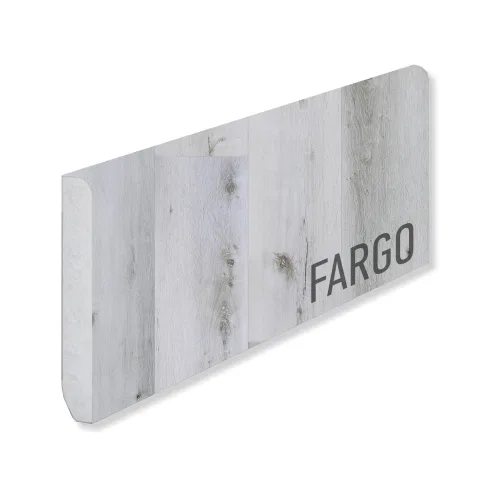 Кварцевый плинтус Fargo Дуб Снежный DL 1601